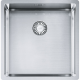 Fregadero bajo encimera FRANKE. BXX-110-40 FREG. BOX. 122.0393.781. Una cubeta. Inoxidable. acabado acero. Para mueble de 50